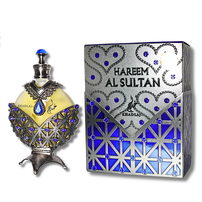 Khadlaj Hareem Al Sultan Blue Diamond Concentrated Oil Perfume 1.18FL.OZ