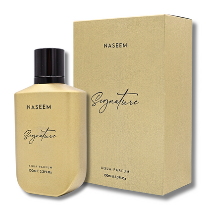 Naseem Signature Gold Aqua Parfum 3.3 fl.oz. For Men - Water Base Perfume