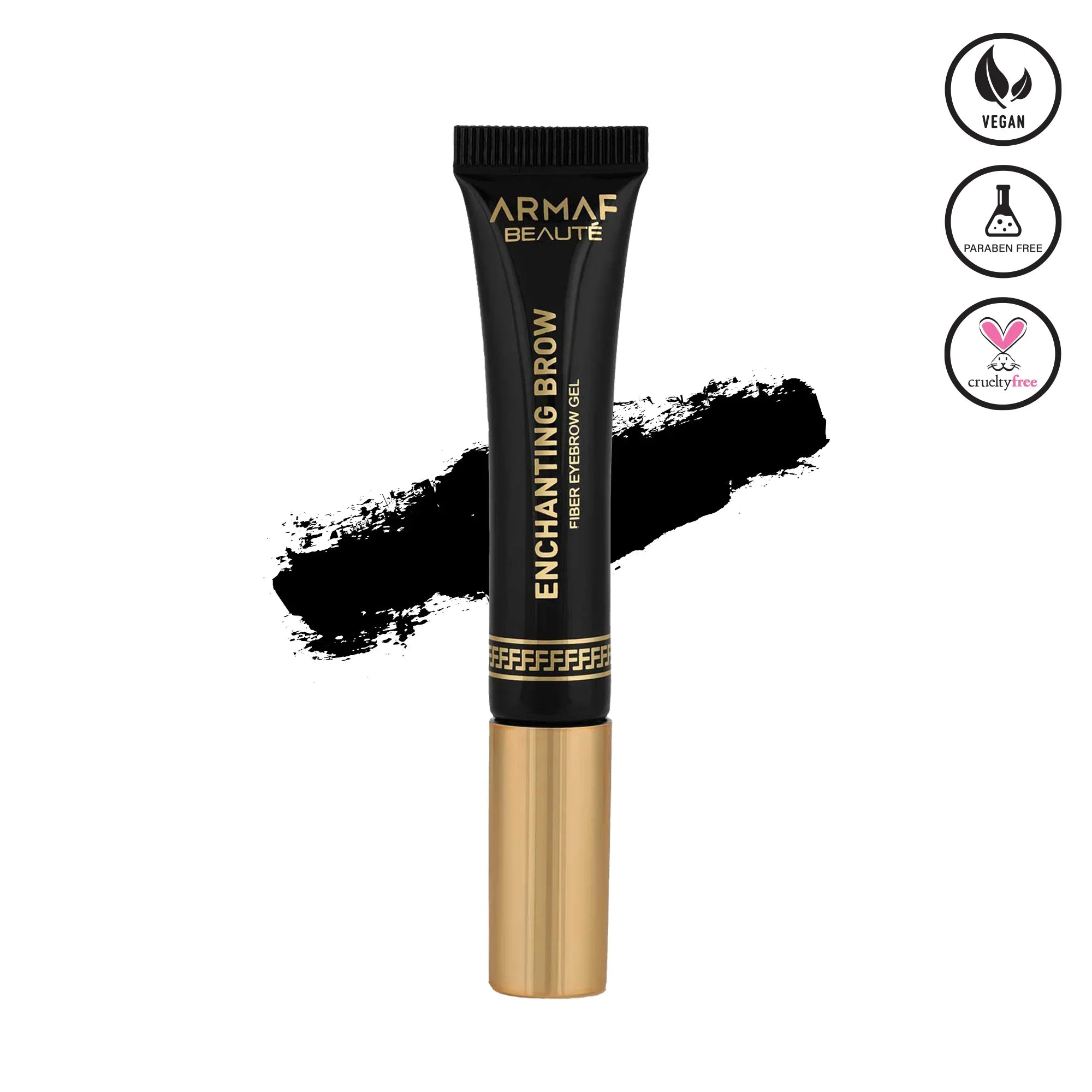 ARMAF BEAUTE ENCHANTING BROW FIBER EYEBROW GEL EBONY