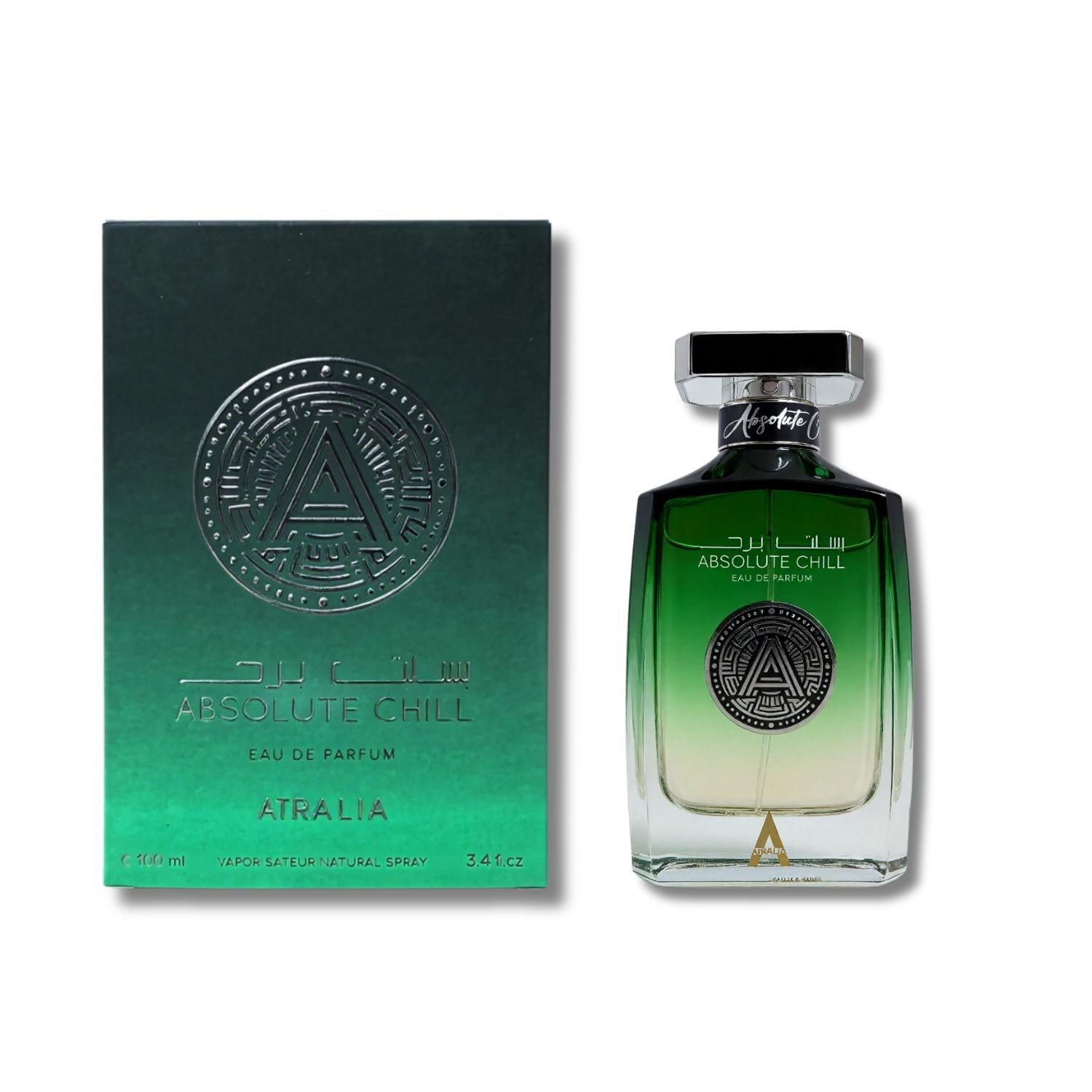 Atralia Absolute Chill Eau De Parfum 3.4fl.oz for Unisex