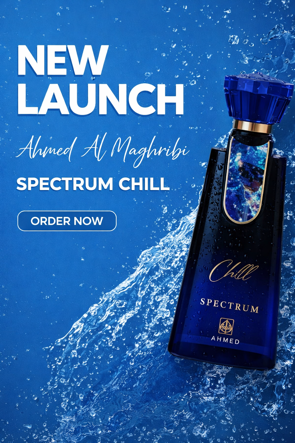 Ahmed Al Maghribi Spectrum Chill Extrait De Parfum 3.4FL.OZ | 100ML