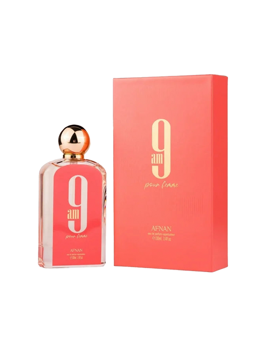 Afnan 9 Am Pour Femme Eau De Parfum Spray 3.4FL.OZ For Women