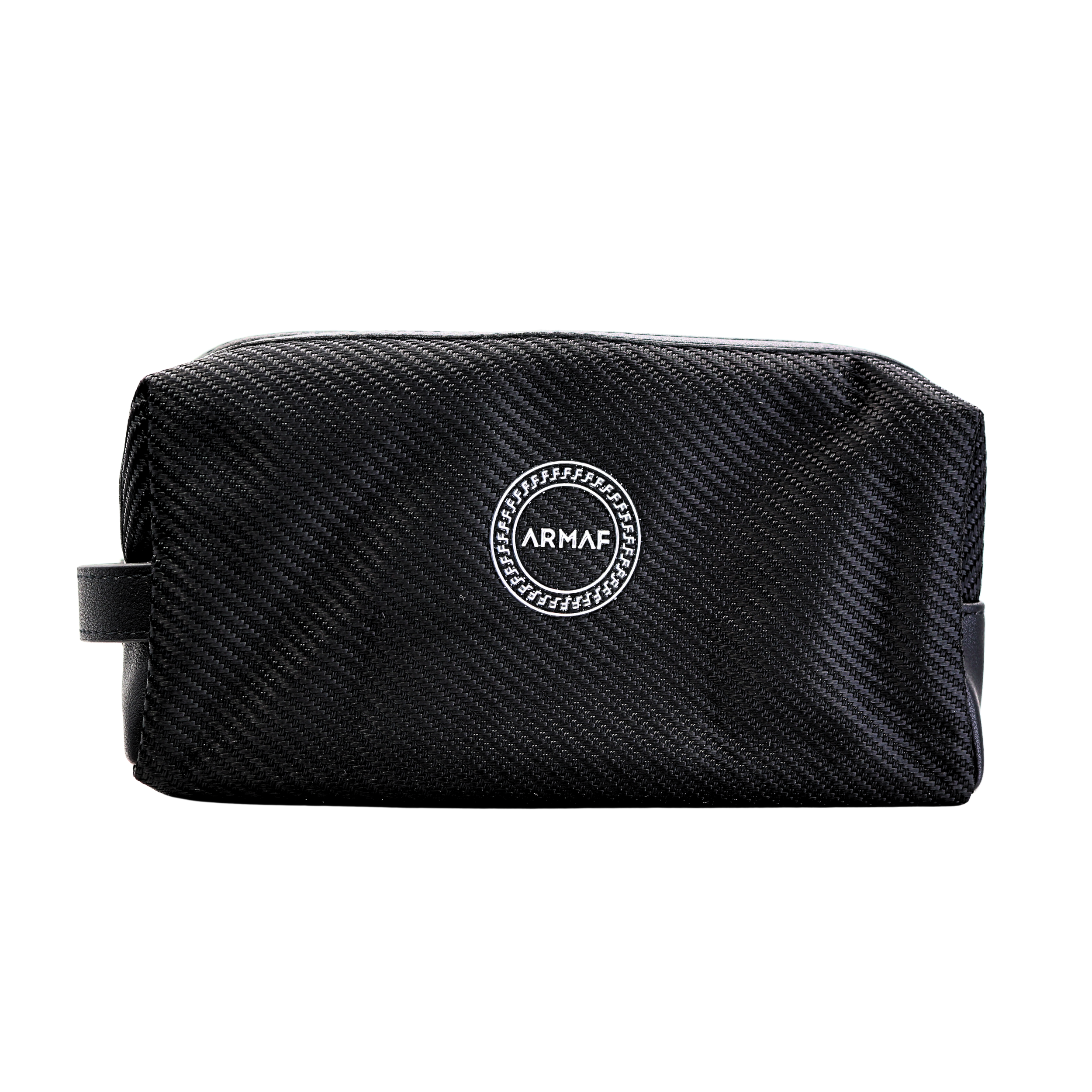 Armaf Club De Nuit 4pcs Set Travel Paack with Pouch (2.37fl.oz Extrait De Parfu, Body Spray 1.7fl.oz)