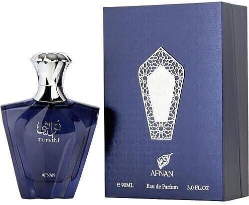 AFNAN Turathi Blue Eau De Parfum Spray 3.0