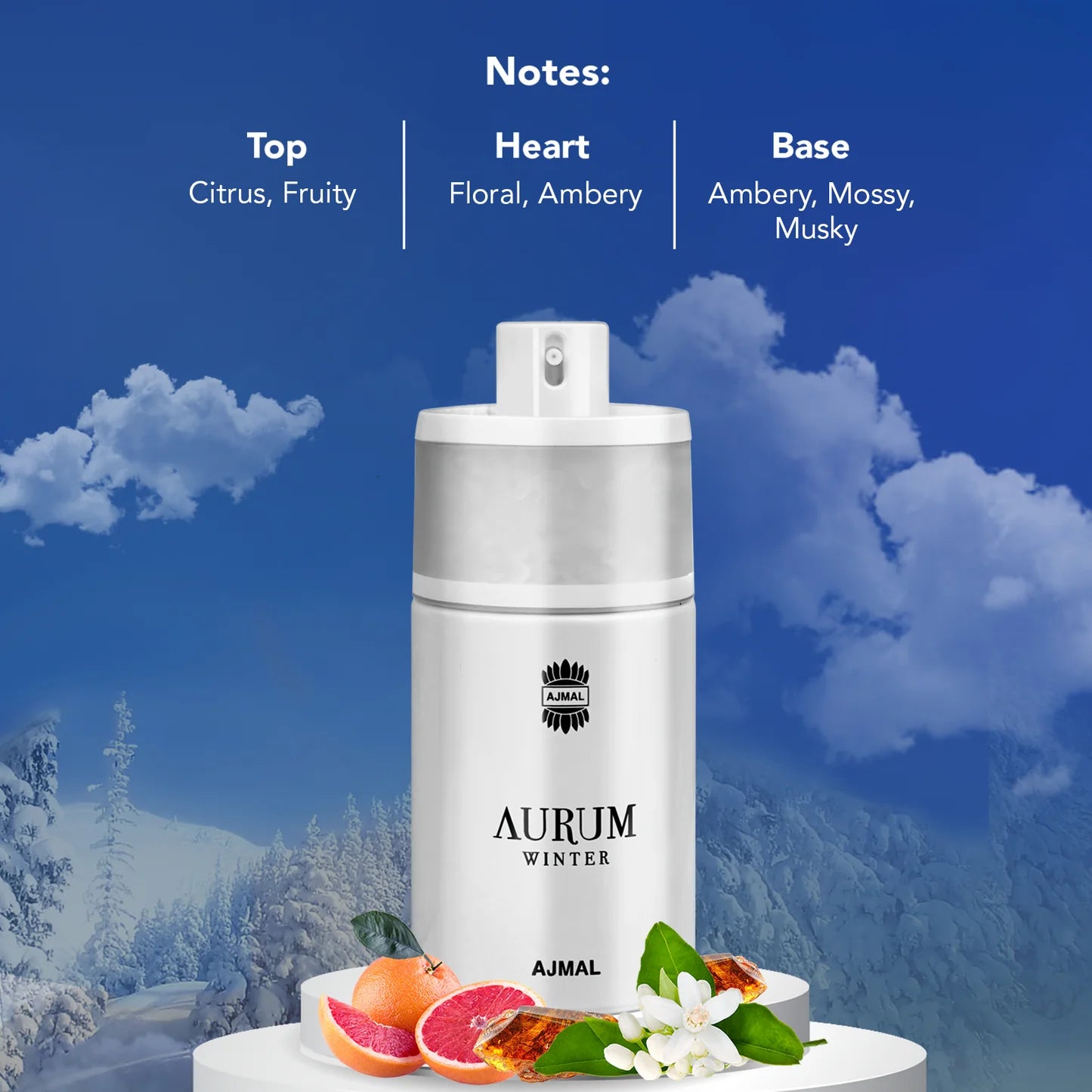 Ajmal Aurum Winter Eau De Parfum 2.5FL.OZ | 75ML