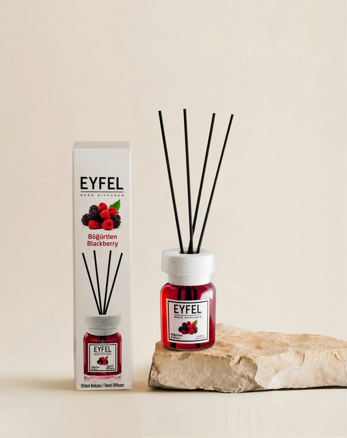Eyfel Reed Diffuser Blackberry Scent 4.00FL.OZ