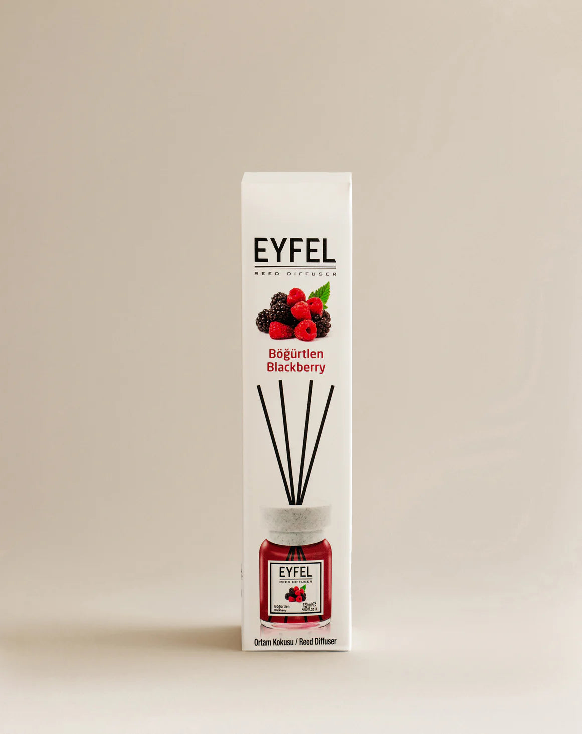 Eyfel Reed Diffuser Blackberry Scent 4.00FL.OZ