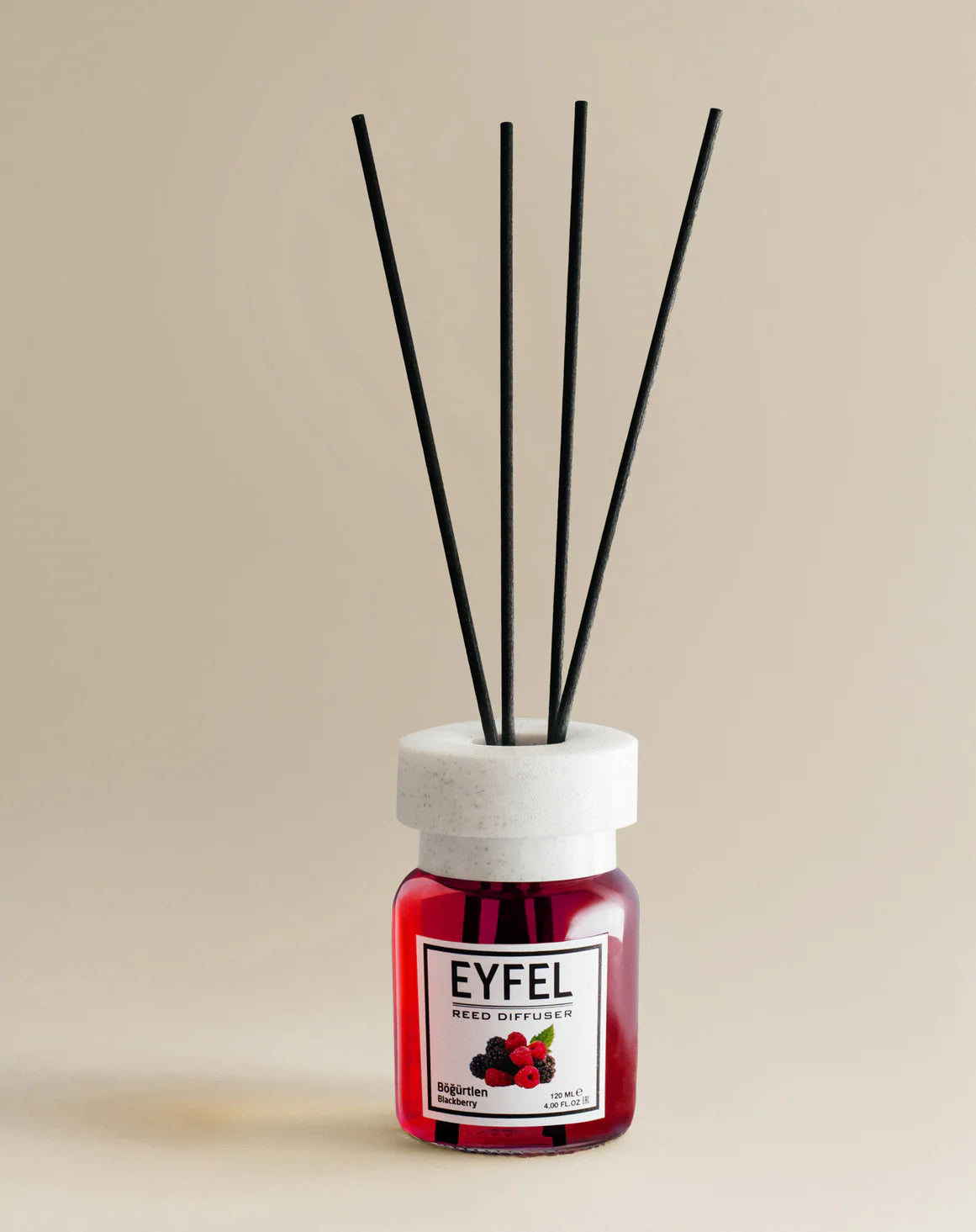 Eyfel Reed Diffuser Blackberry Scent 4.00FL.OZ