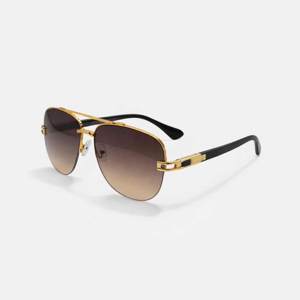 AVIATOR BROWN SUNGLASSES SUN192 J3051