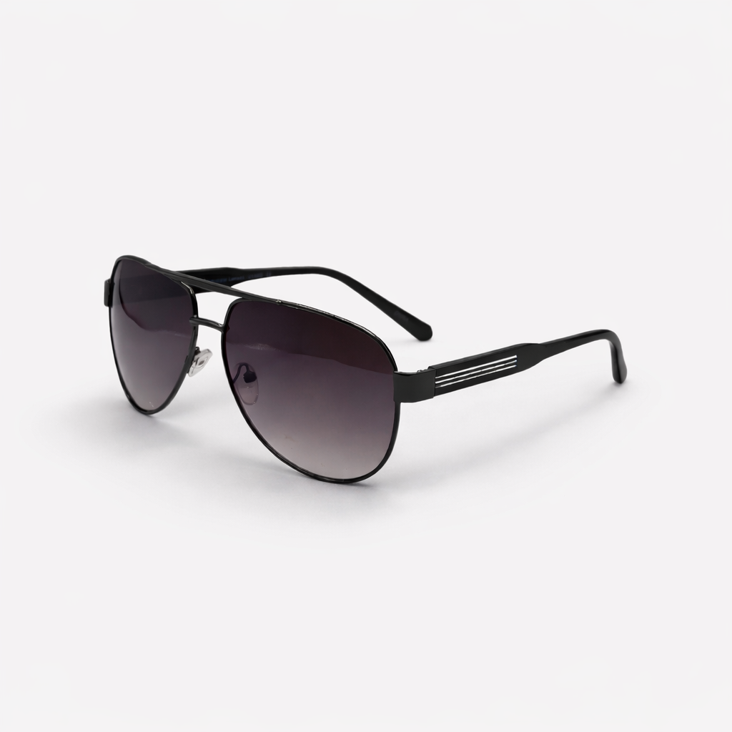 AVIATOR INK BLACK SUNGLASSES SUN153 J3167