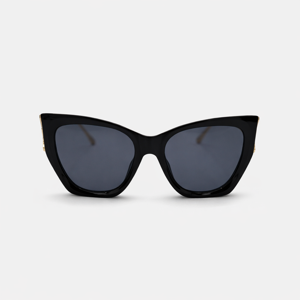 GAFAS DE SOL NEGRAS CON OJOS DE GATO SUN176 F3134