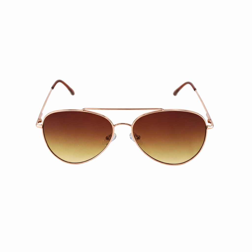 AVIATOR BROWN SUNGLASSES SUN156 J3044