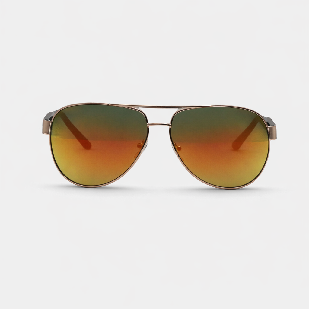AVIATOR GOLDEN SUNGLASSES SUN155 J3167