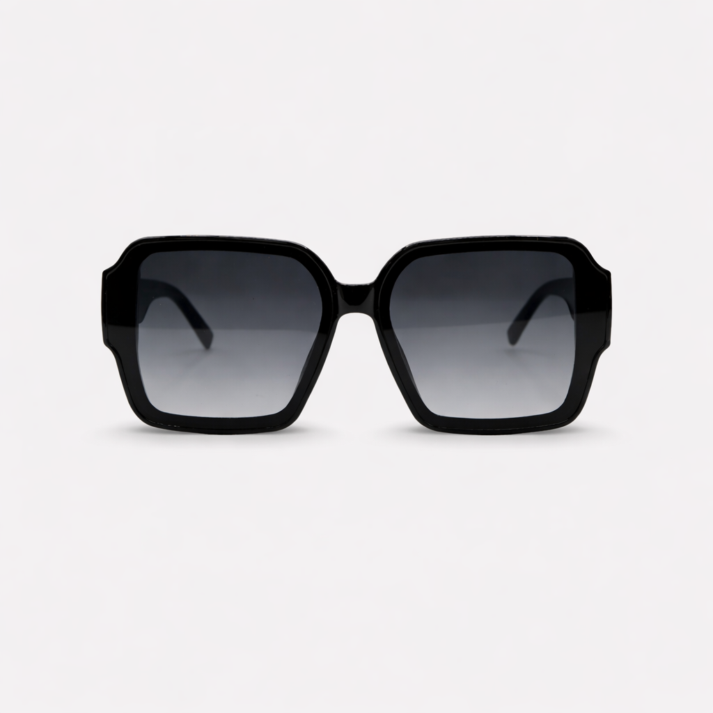 GAFAS DE SOL CUADRADAS NEGRAS SUN108 F3017