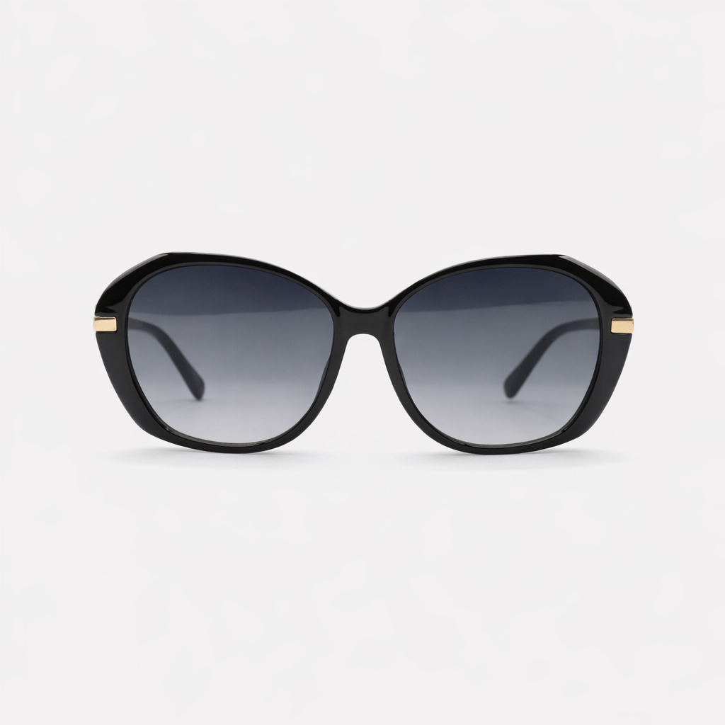 GAFAS DE SOL NEGRAS OVALADAS SUN112 F3036