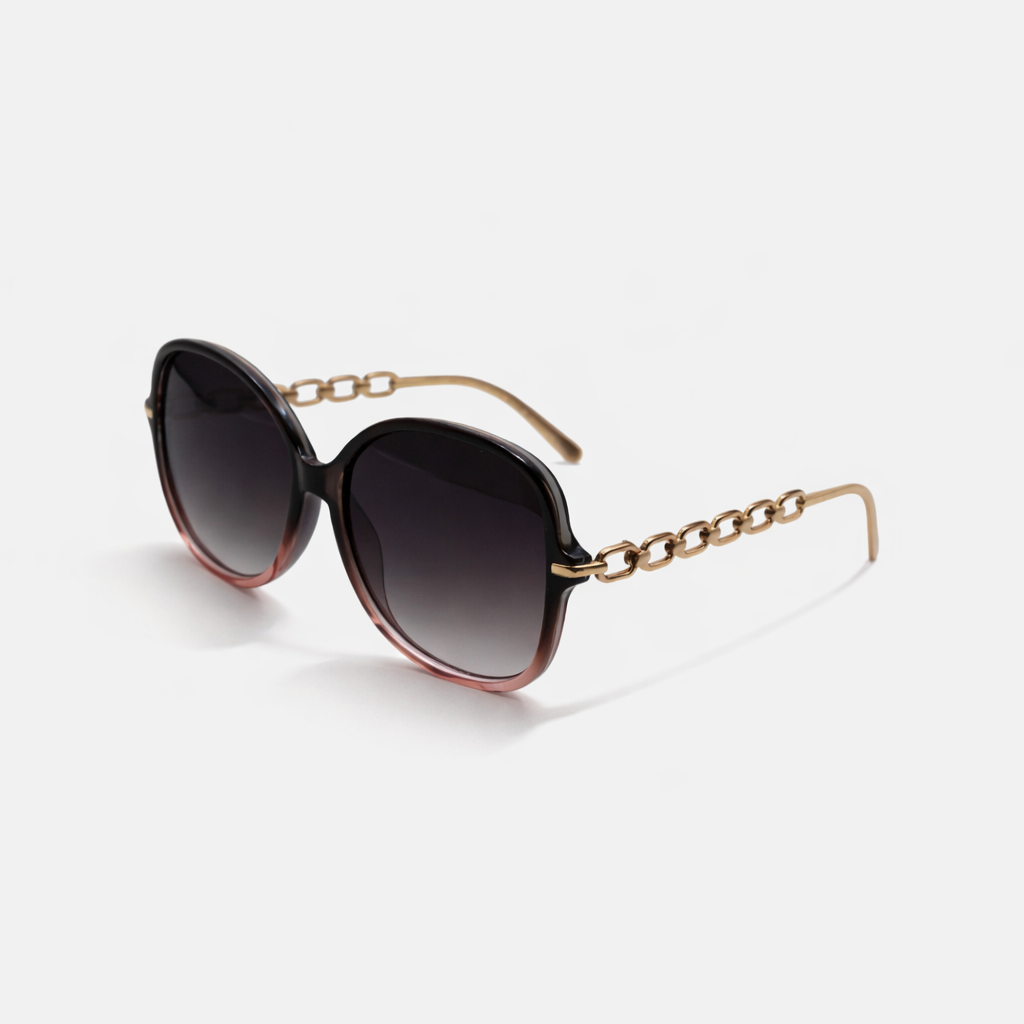 OVAL BROWN SUNGLASSES SUN141 F3009