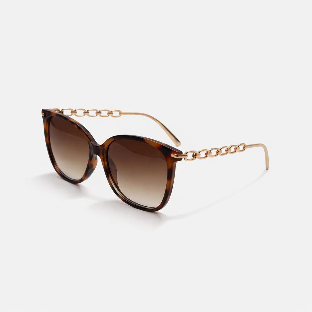 SOFT SQUARE BROWN TORTOISE SUNGLASSES SUN146 F3010