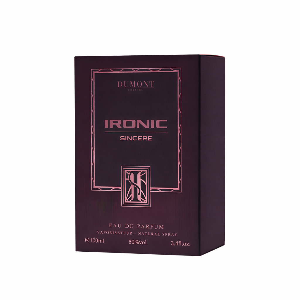 Dumont Paris Ironic Sincere Eau De Parfum 3.4FL.OZ For Men