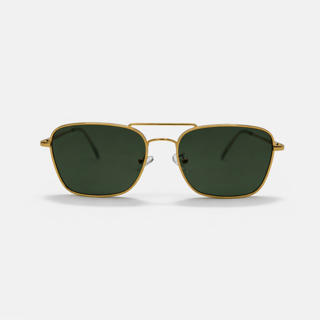 AVIATOR GREEN SUNGLASSES SUN126 J3046
