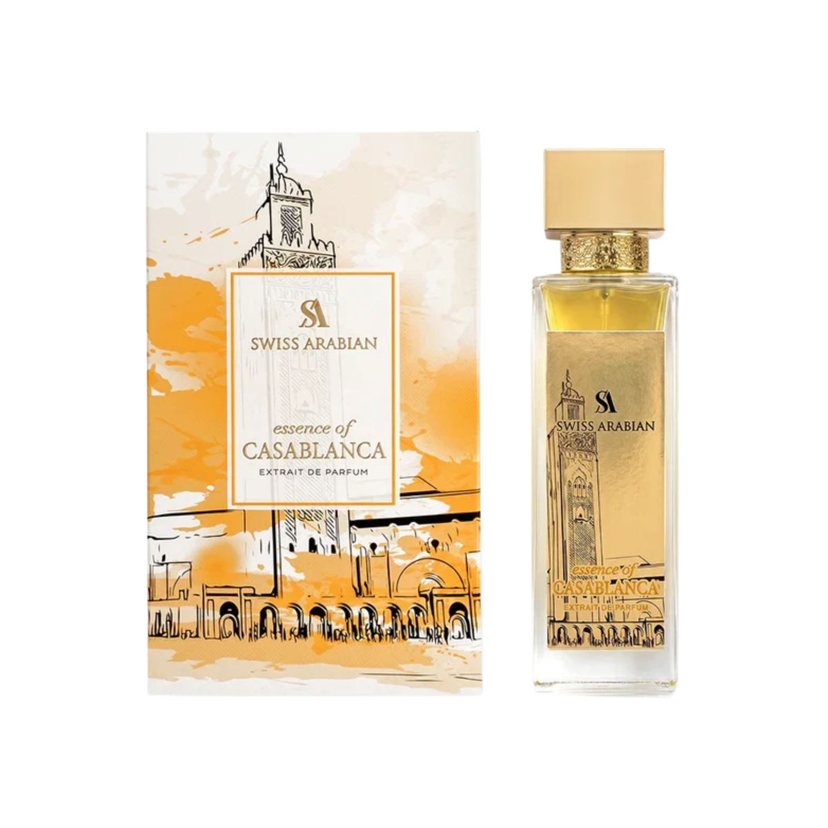 Swiss Arabian Essence Of Casablanca 1404 Extrait De Parfum 3.4FL.OZ | 100ML