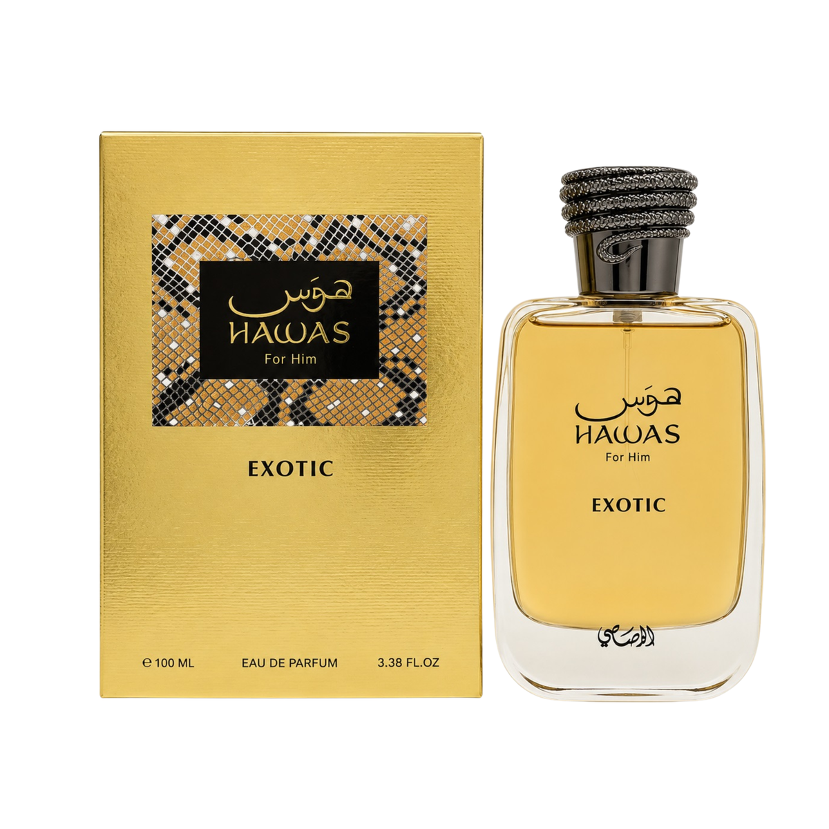 Rasasi Hawas For Him Exotic Eau De Parfum 3.4FL.OZ | 100ML