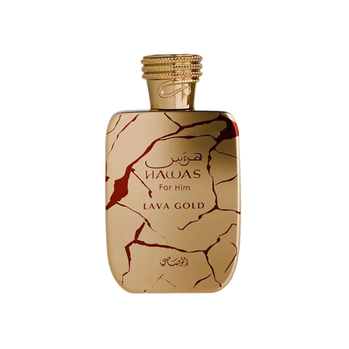 Rasasi Hawas Lava Gold Eau De Parfum 3.4FL.OZ | 100ML