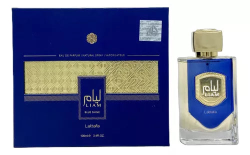 LATTAFA Liam Blue Shine Eau De Parfum 3.4FL.OZ