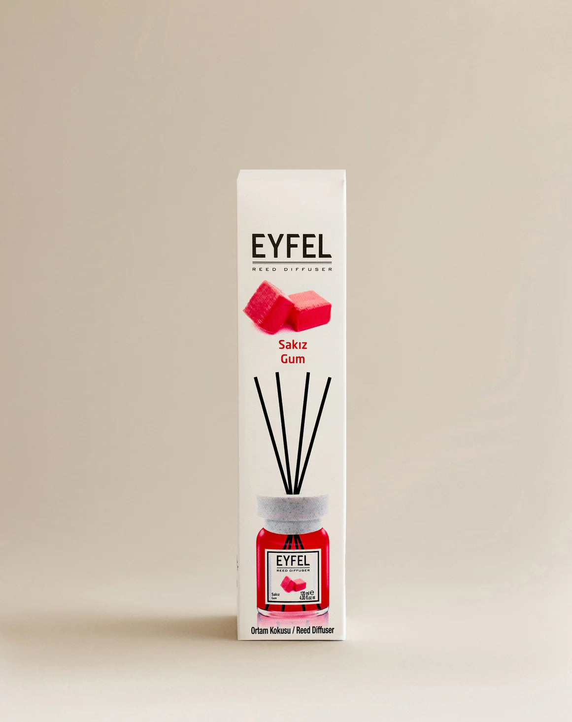 Eyfel Reed Diffuser Gum Scent 4.00FL.OZ