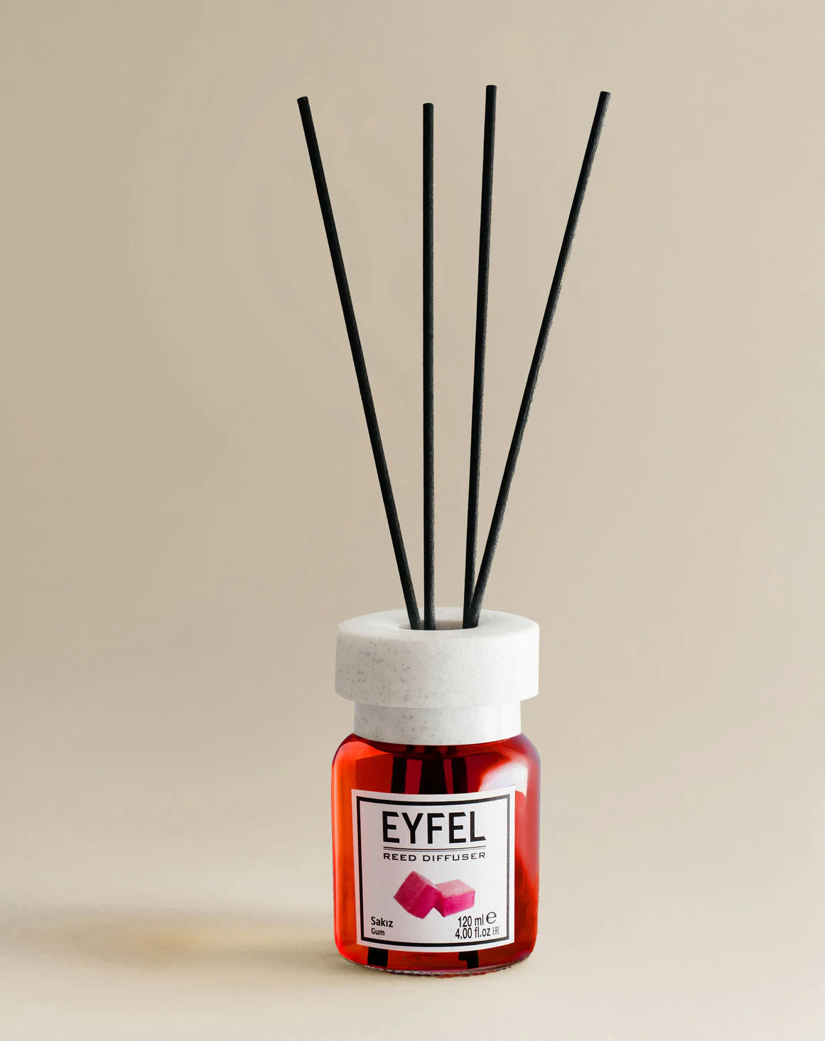 Eyfel Reed Diffuser Gum Scent 4.00FL.OZ