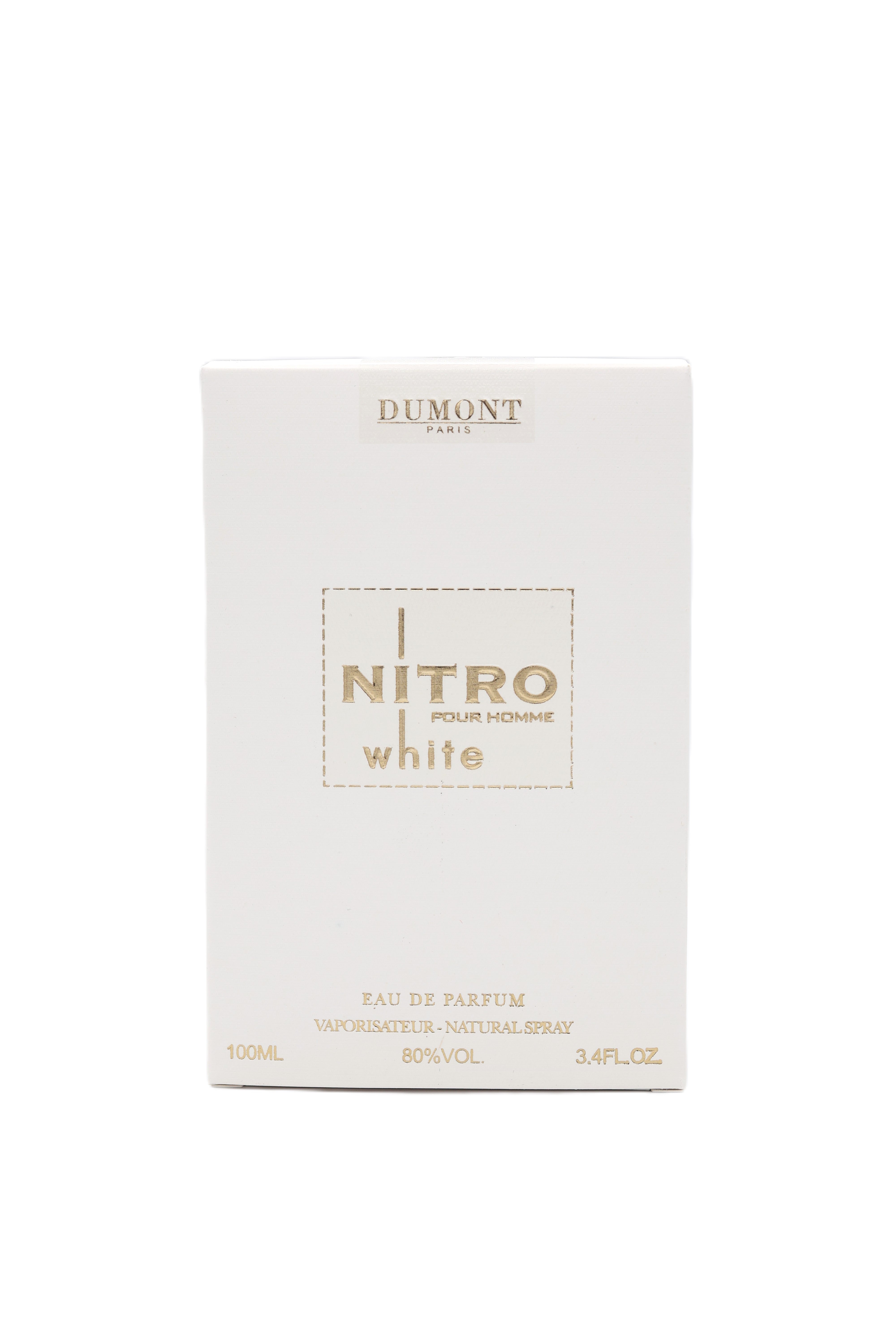 Dumont Nitro White Eau De Parfum Spray 3.4FL.OZ FOR MEN