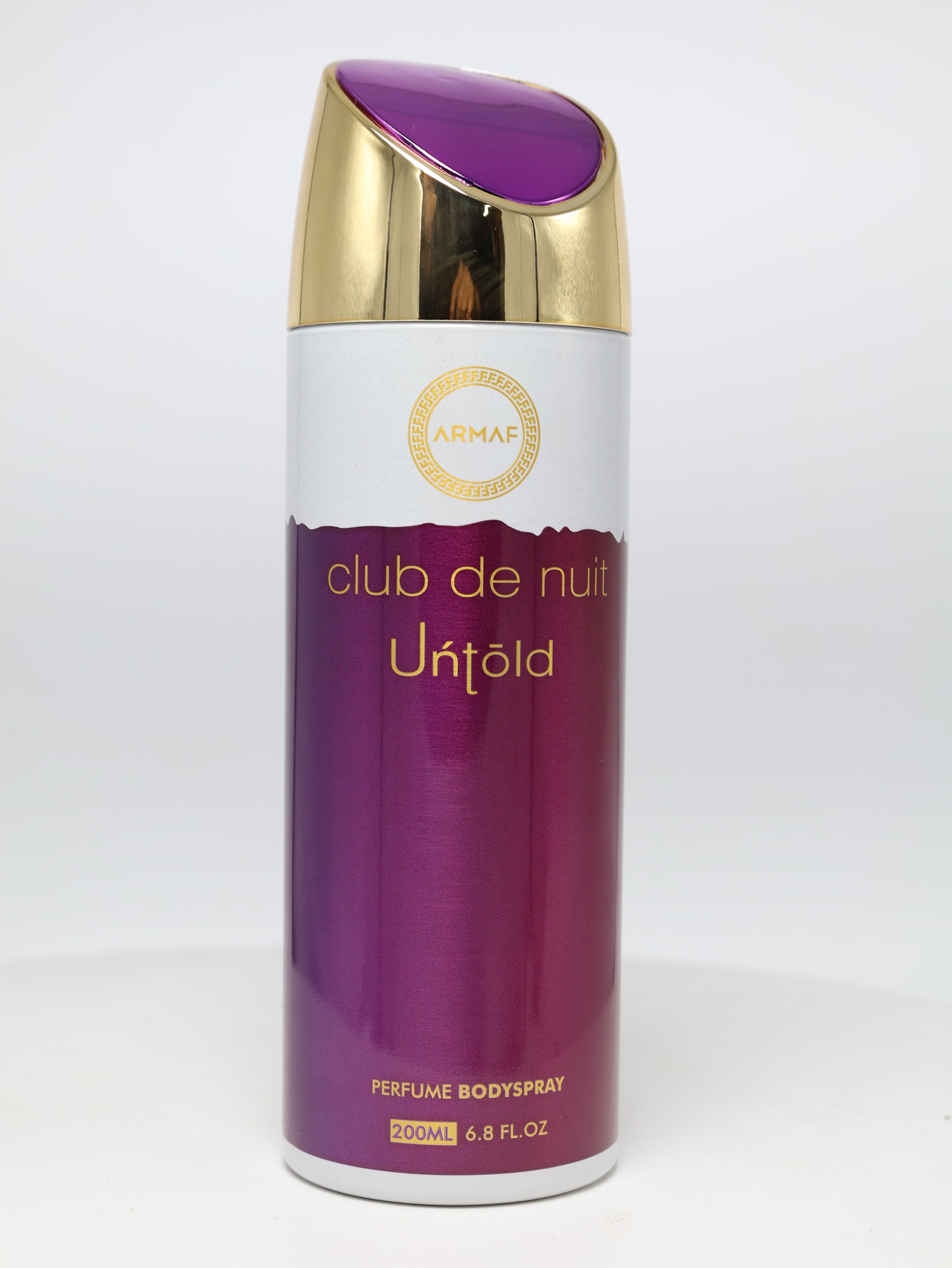 Armaf Club De Nuit Untold Body Spray 6.8FL.OZ