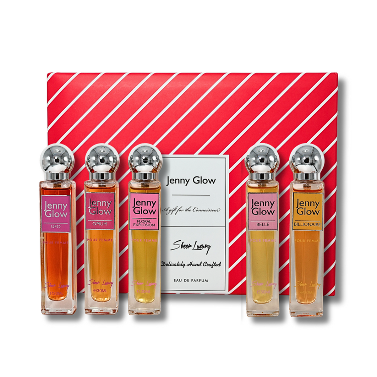 Jenny Glow Pieces Travel Set (Ufo, Opium, Floral Explosion, Belle