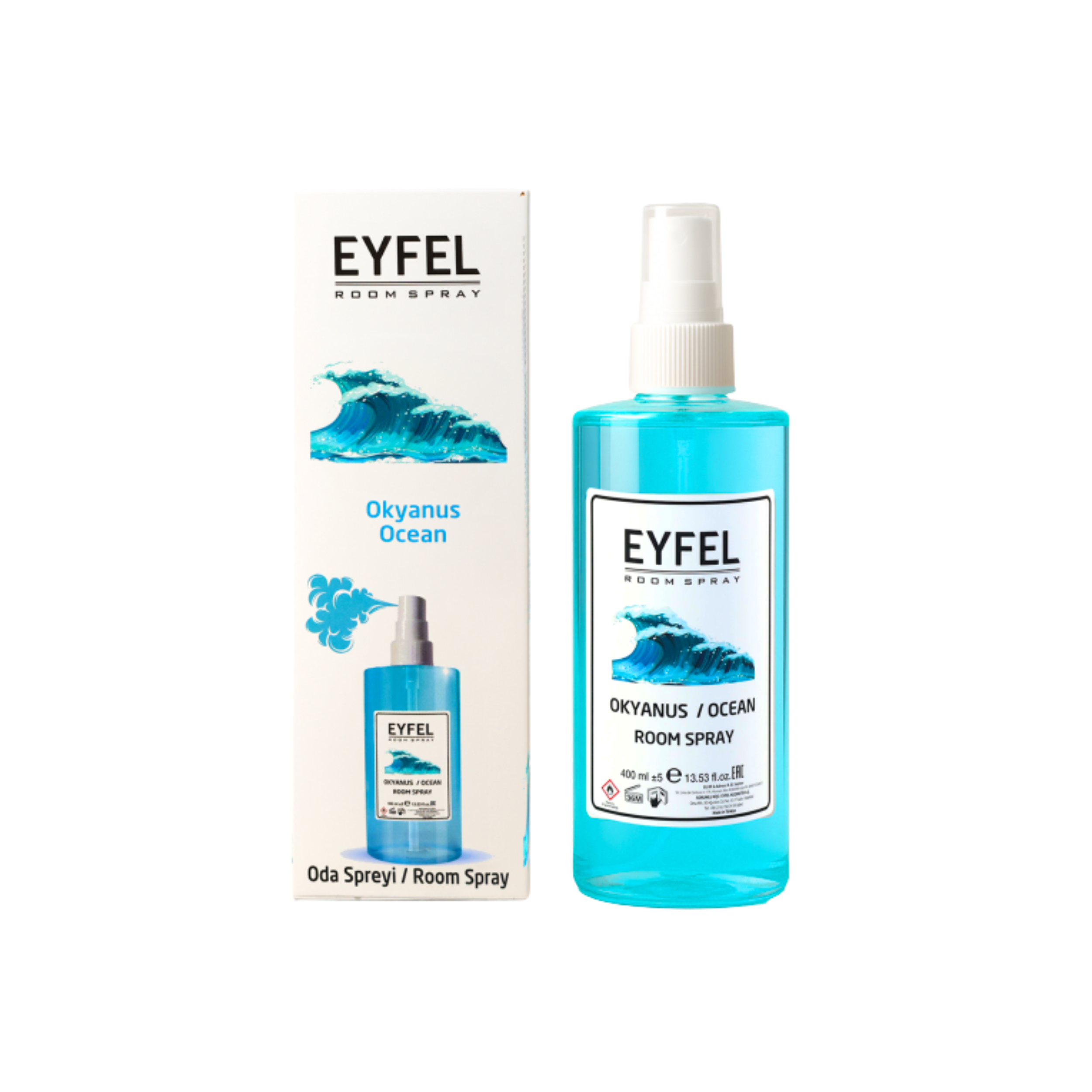 EYFEL ROOM SPRAY OCEAN(OKYANUS) AROMA 13.53FL.OZ | 400ML