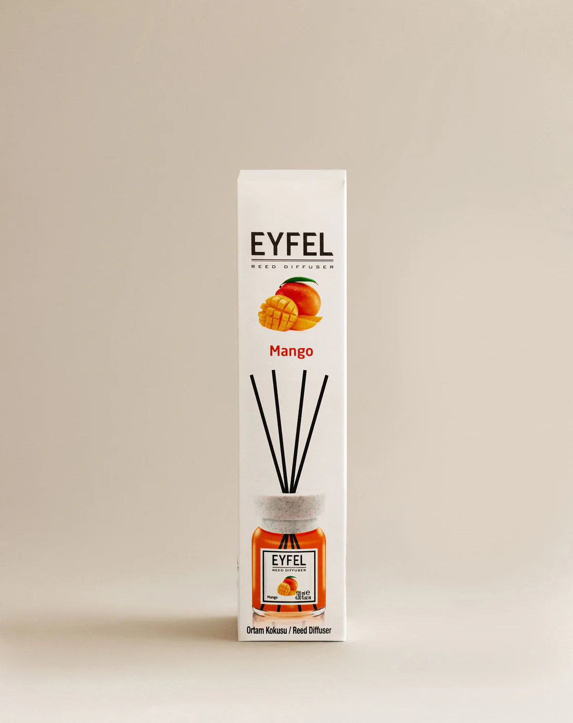 Eyfel Reed Diffuser Mango Scent 4.00FL.OZ