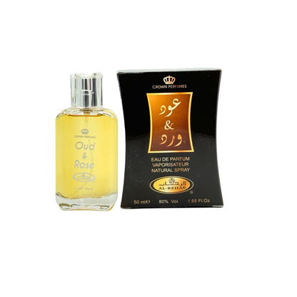 Al Rehab Oud & Rose Perfume 1.6FL.OZ Unisex