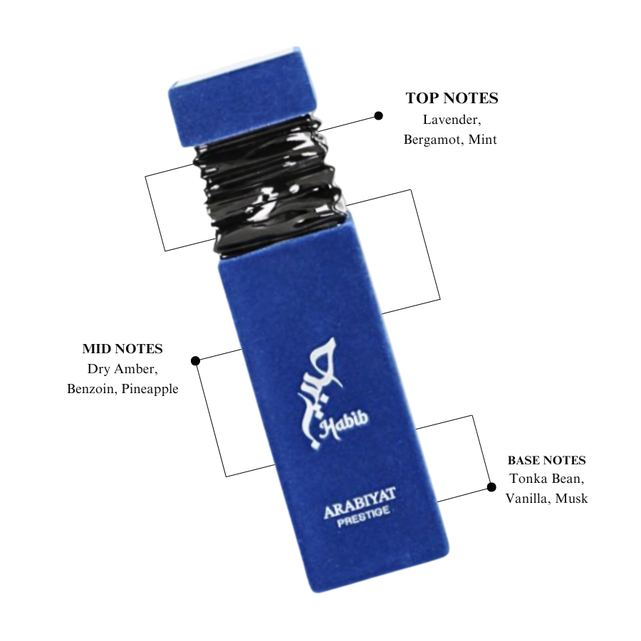 Arabiyat Prestige Habib Eau De Parfum 3.4FL.OZ
