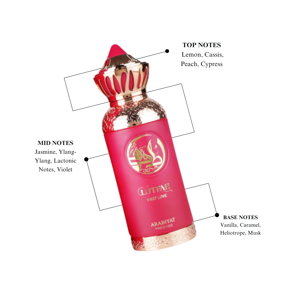 Arabiyat Lutfah First Love Eau De Parfum 2.7FL.OZ