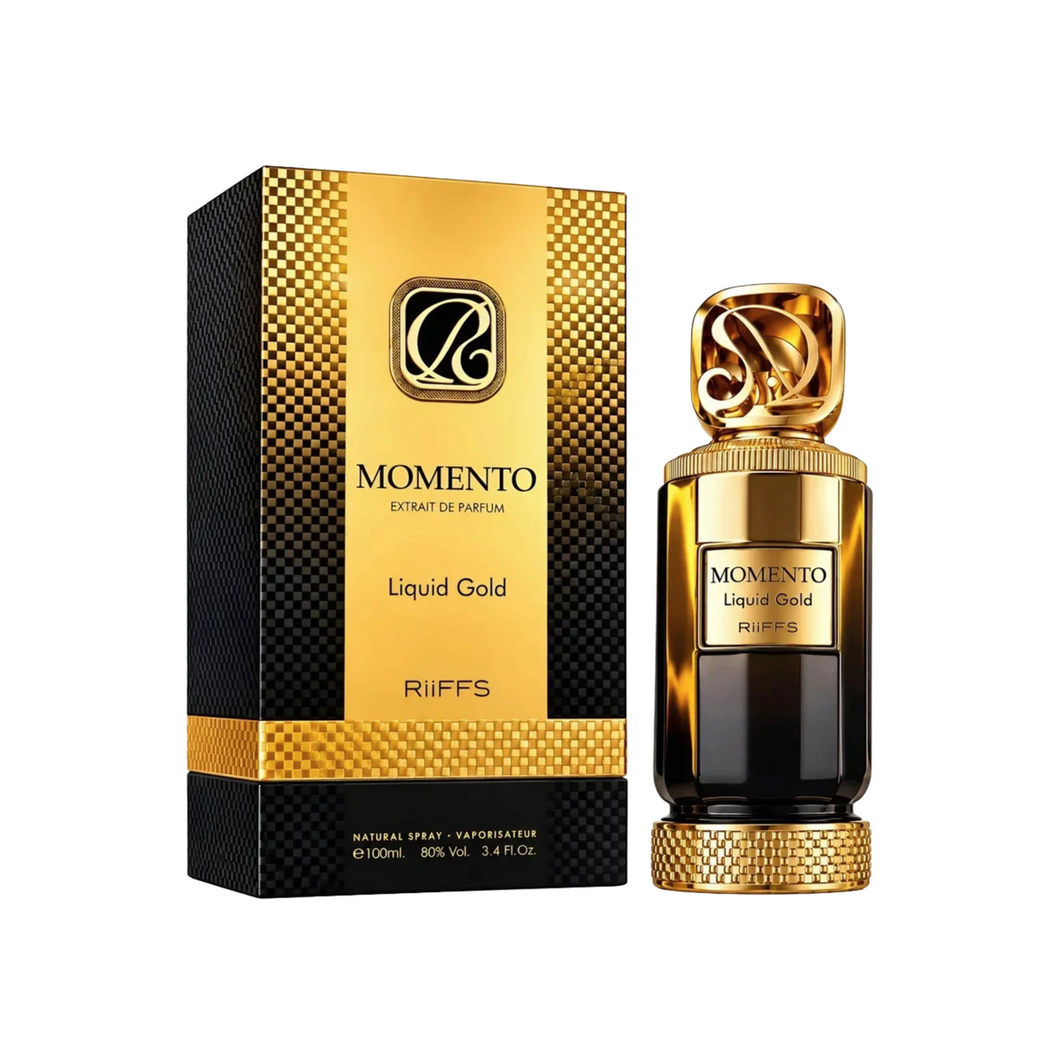 Riiffs Momento Liquid Gold Extrait De Parfum 3.4FL.OZ | 100ML