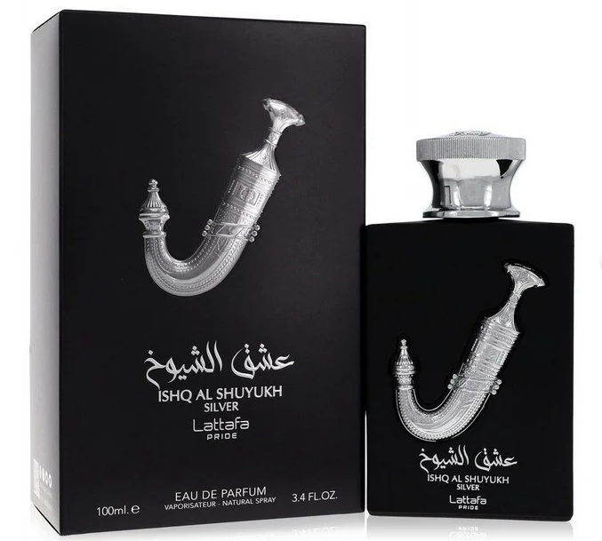 LATTAFA Ishq Al Shuyukh Silver Men Eau De Parfum Spray