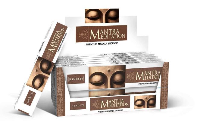 NANDITA Mantra Meditation 15gm 12pack