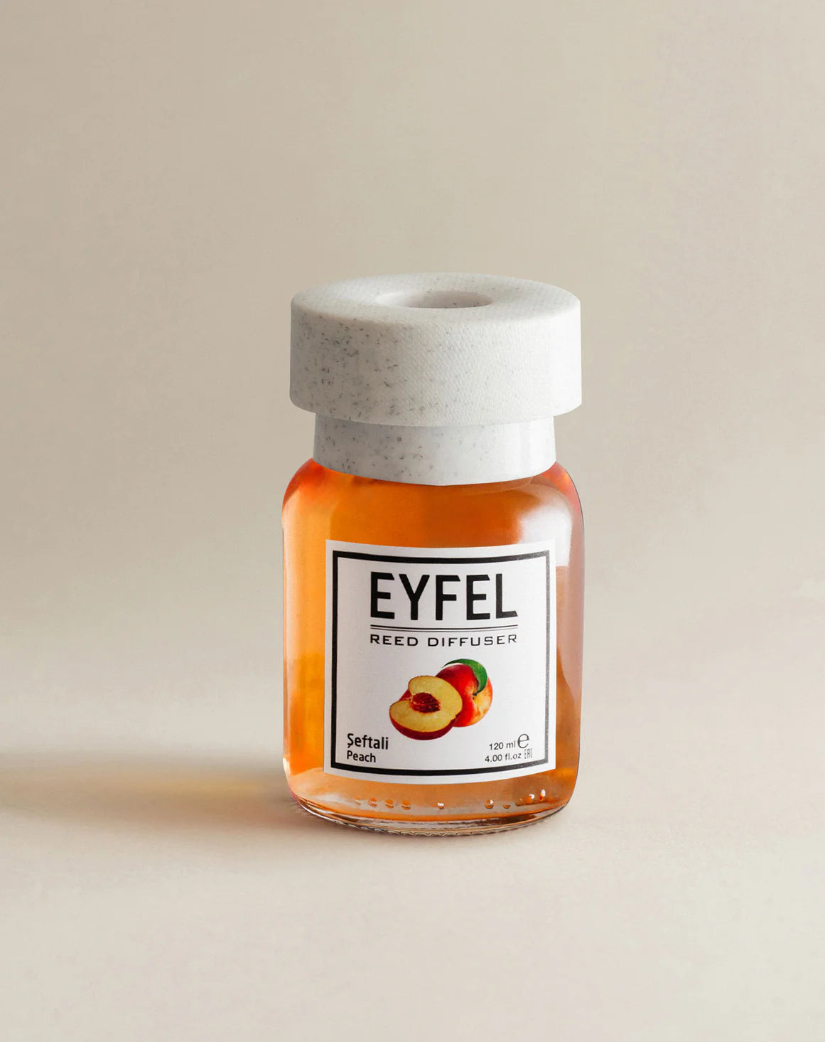 Eyfel Reed Diffuser Peach Scent 4.00FL.OZ
