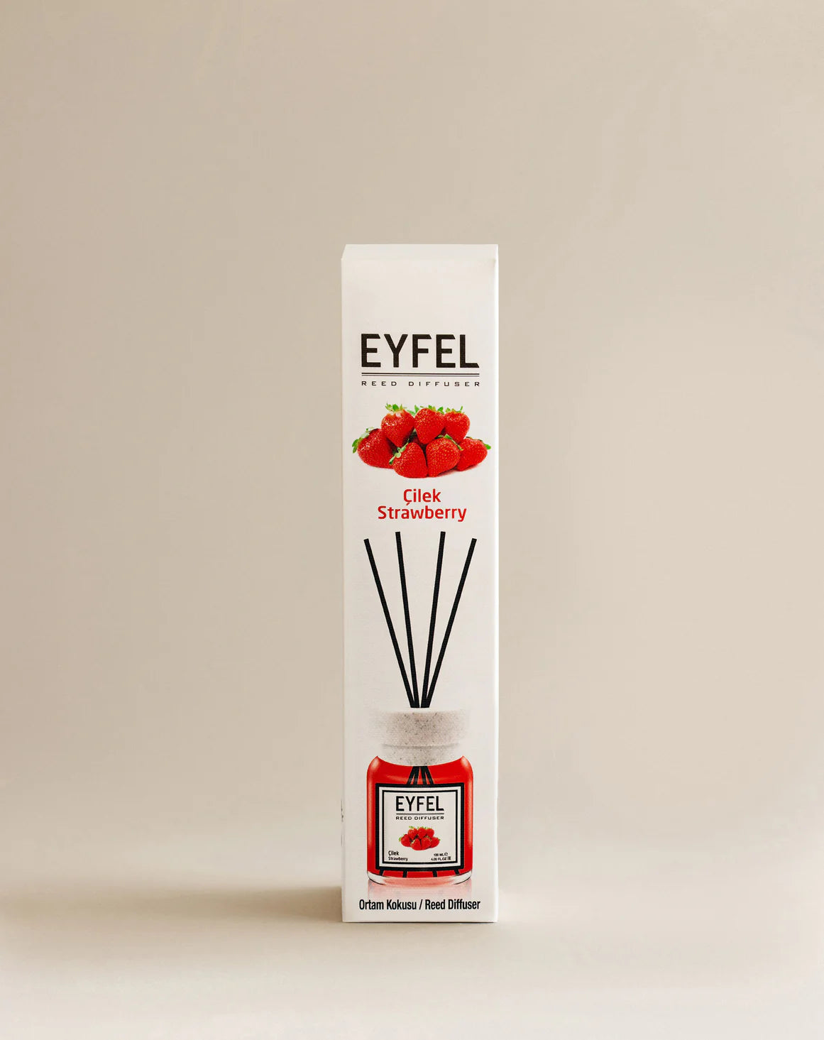 Eyfel Reed Diffuser Strawberry Scent 4.00FL.OZ