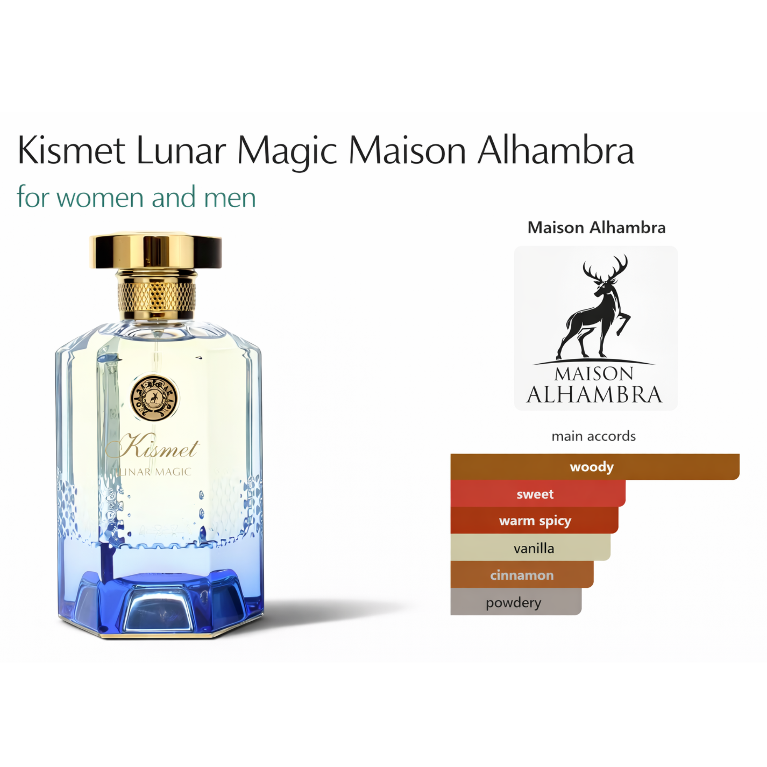 MAISON ALHAMBRA KISMET LUNAR MAGIC Eau De Parfum 3.4FL.OZ | 100ML