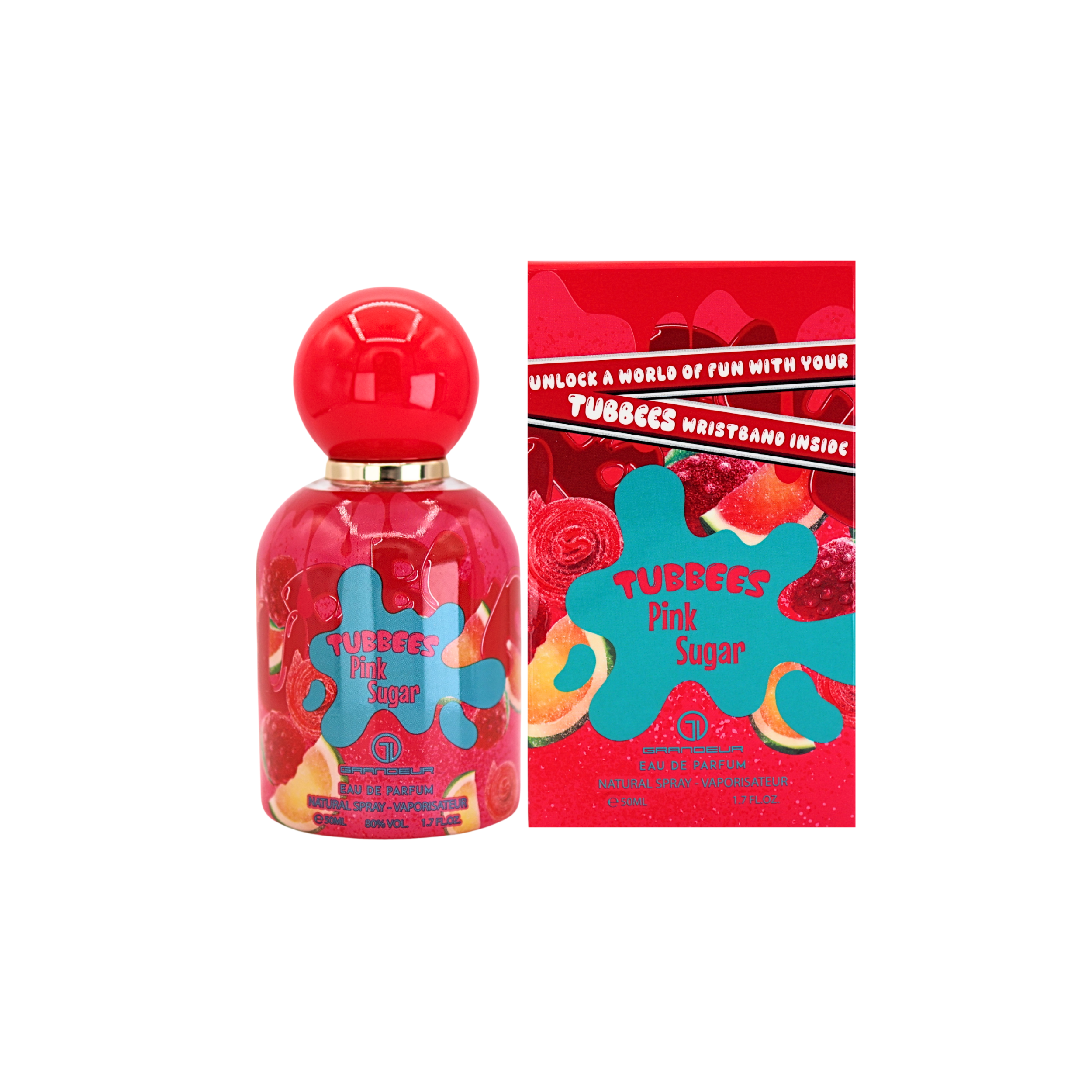 GRANDEUR TUBBEES PINK SUGAR 50ML 1.7FL.OZ