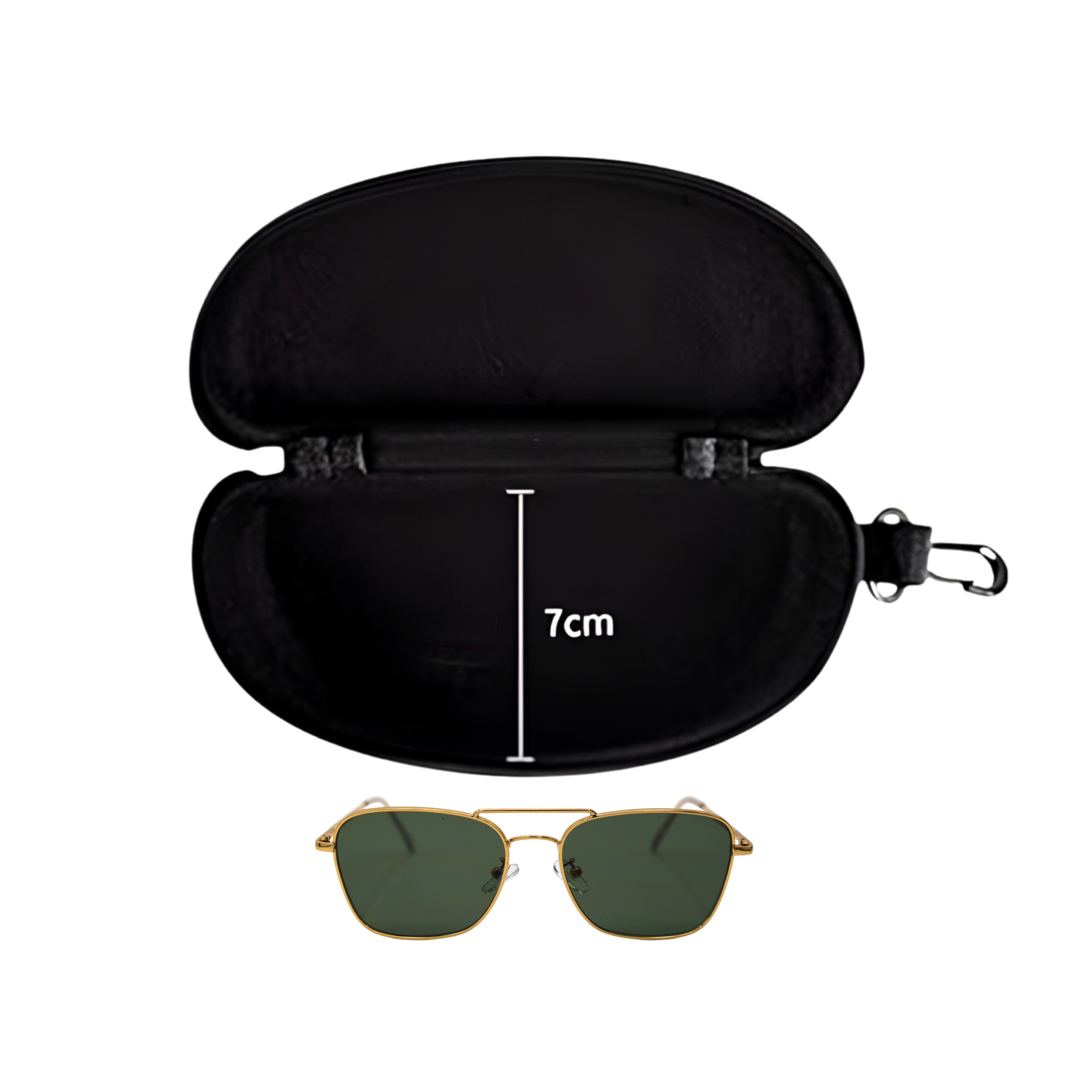 AVIATOR GREEN SUNGLASSES SUN126 J3046