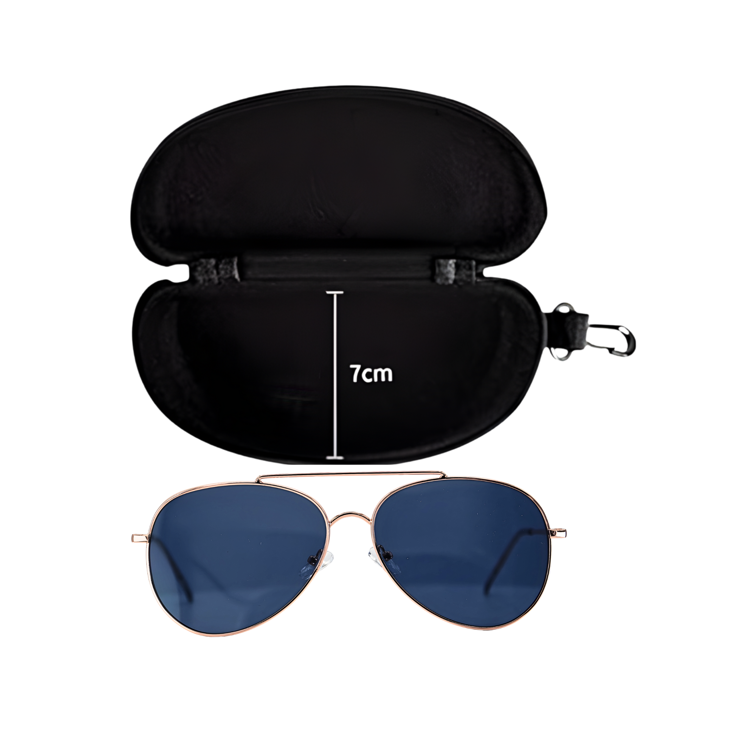 AVIATOR BLUE SUNGLASSES SUN160 J3044