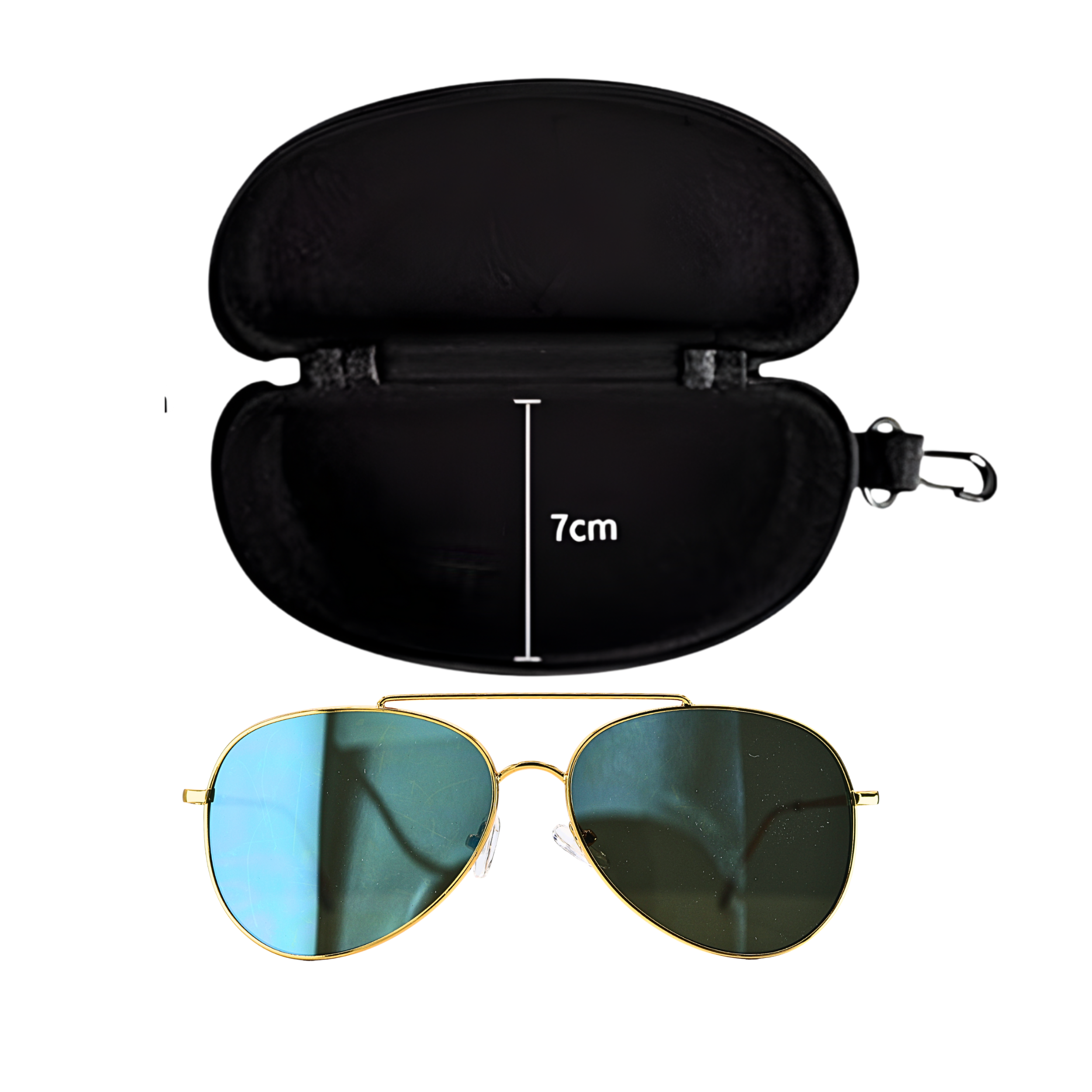 AVIATOR SKY BLUE SUNGLASSES SUN161 J3044