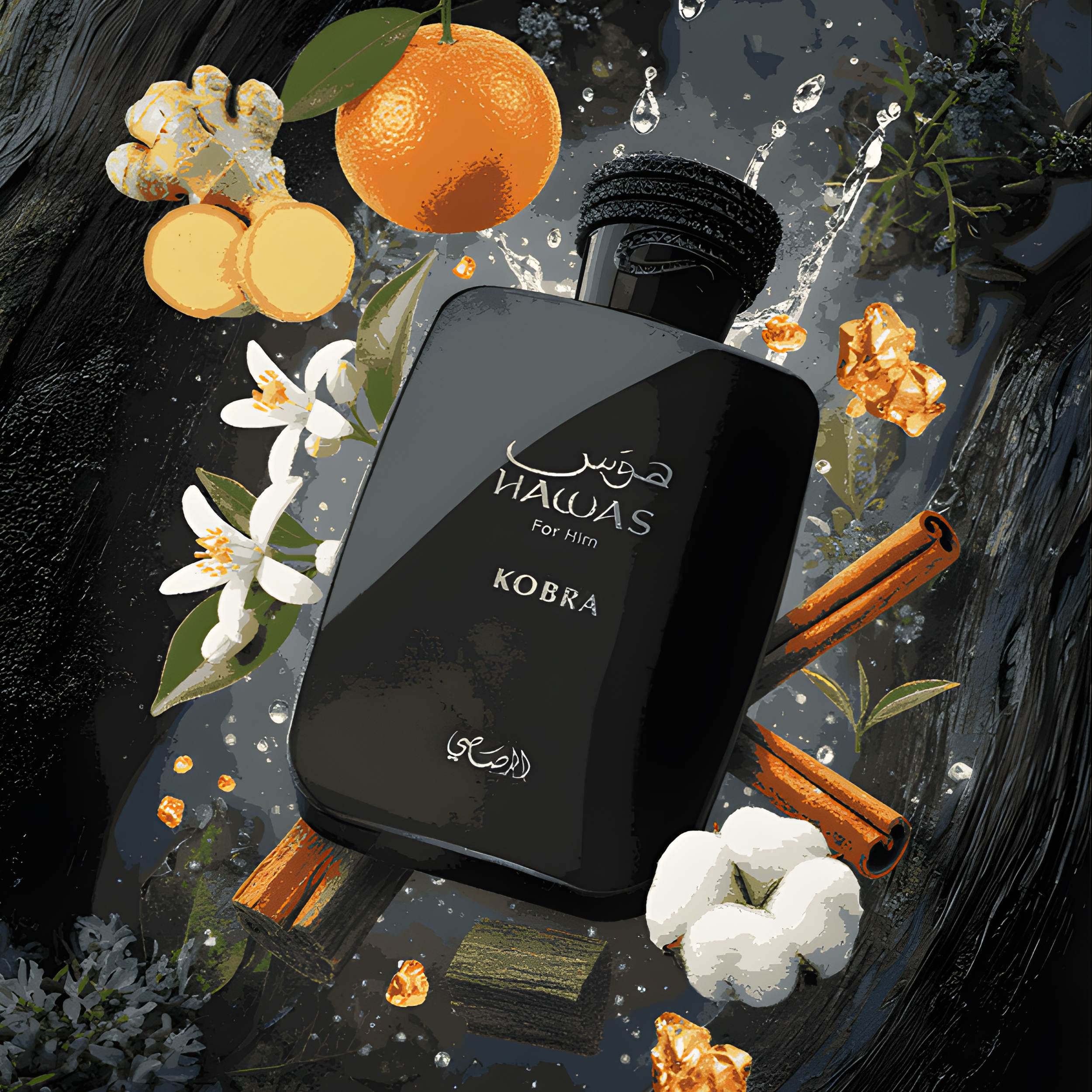 RASASI HAWAS KOBRA FOR HIM EAU DE PARFUM 3.4FL.OZ | 100ML