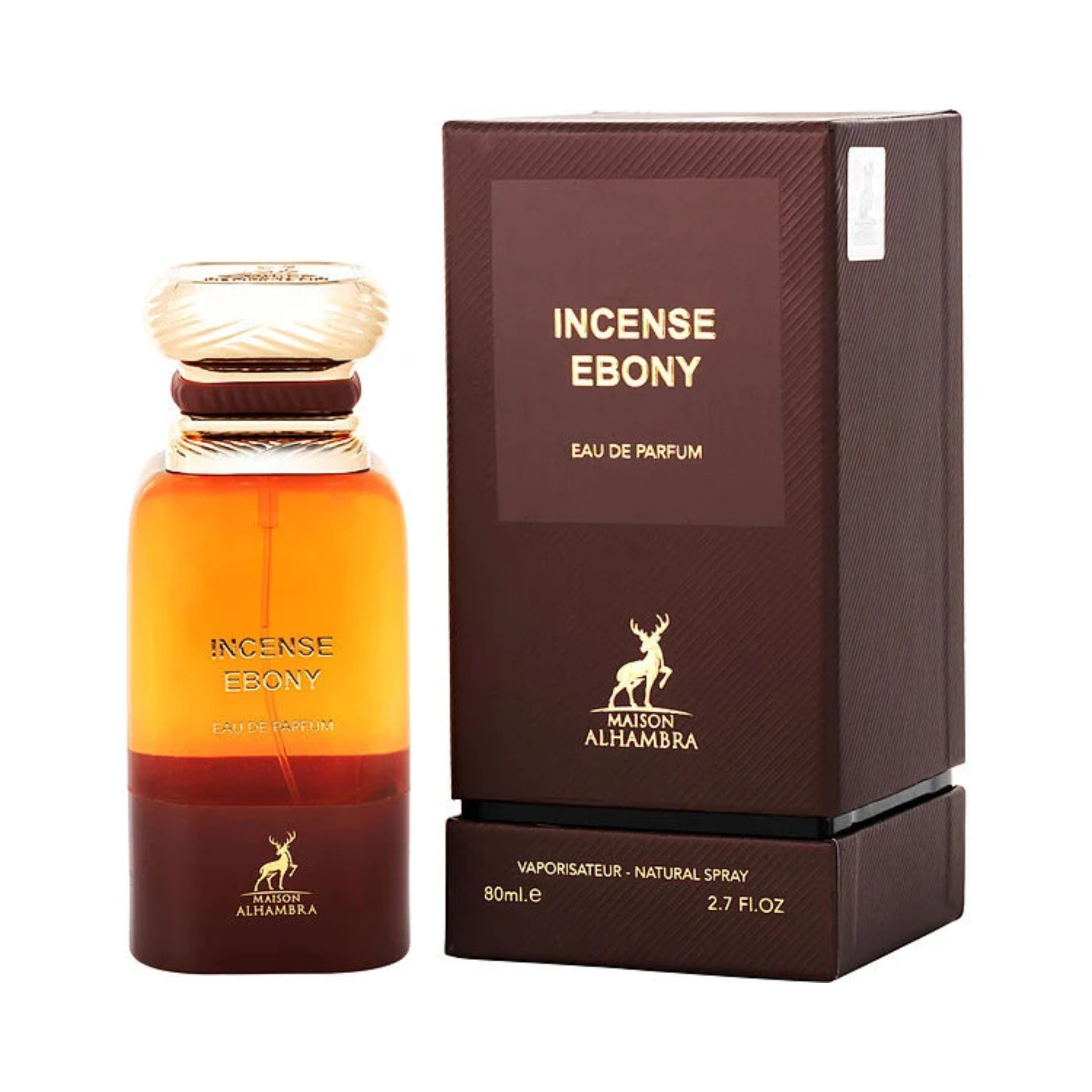 MAISON AL HAMBRA INCENSE EBONY EAU DE PARFUM 3.4FL.OZ | 100ML