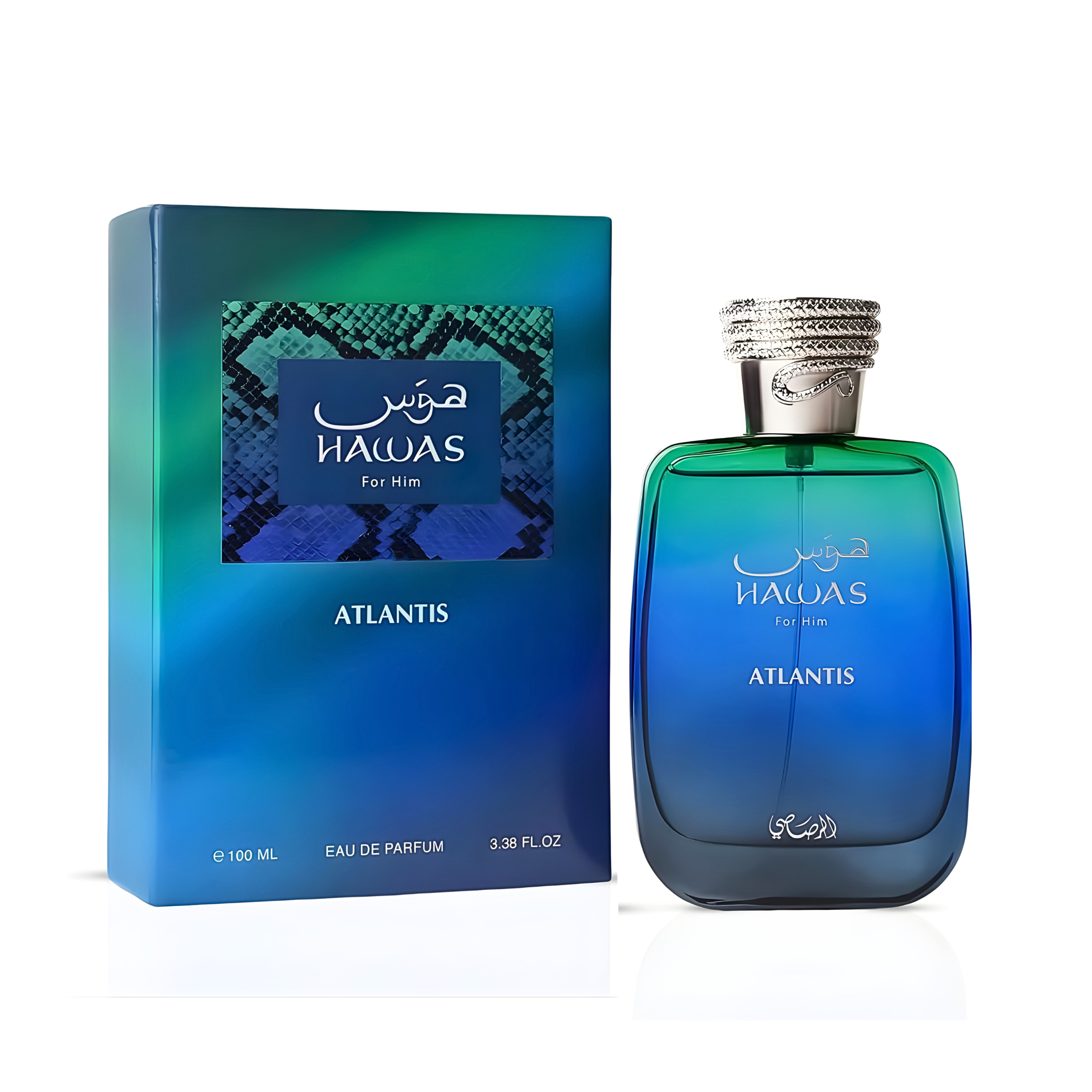 Rasasi Hawas Atlantis For Him Eau De Parfum 3.38FL.OZ